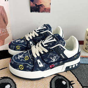 Customizable Logo High Quality 5A Luxury Casual Loafers Court Sneakers Walking <b>Shoes</b> <b>for</b> Men and <b>Women</b> Autumn Season - Product Image 5