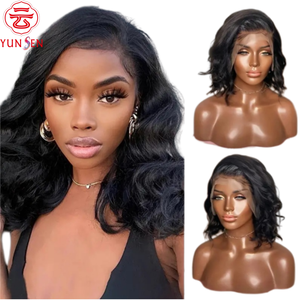 Perruque Lace Front en Fibre Haute Température avec Ondulations Naturelles et Base en Dentelle Transparente pour Femmes – Très Populaire en Afrique - Product Image 2