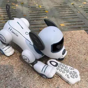Программируемая роботизированная собака с сенсорным управлением, электрическая ходячая трюковая танцевальная игра, умная собака, игрушка-робот для детей, 2023