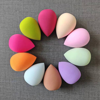 Lot d'éponges de maquillage en forme d'œuf, douces, pour poudre, utilisation humide et sèche