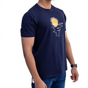 T-shirt imprimé pour homme le plus vendu, en coton doux, à manches courtes, avec logo personnalisé, fabrication de vêtements sous marque privée - Product Image 4