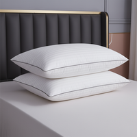 Oreillers de lit de collection hôtelière 2 kg, taille standard/queen, certifiés OEKO-TEX, oreiller original en alternative au duvet, doux pour dormir