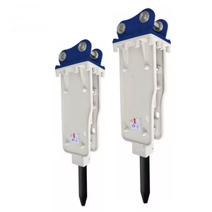 Cincel tipo torre, martillo hidráulico ligero de fijación rápida montado en cargador, fábrica - Product Image 1