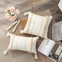 Taie d'oreiller en polyester durable et lavable de style minimaliste