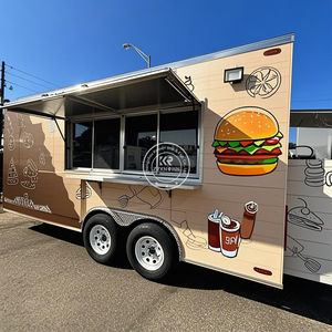 Camion de nourriture mobile bon marché de <span class=keywords><strong>location</strong></span> de camion de nourriture nouvelle conception Bar à bière mobile de mariage Chariot de vente Camion de crème glacée Chariot de café - Product Image 6