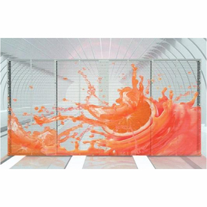 Pantalla LED Transparente de Fácil Instalación, para Uso en Ventanas Interiores y Exteriores, Pantalla LED Visible - Product Image 1