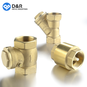 D & R Nhà Máy Cung Cấp Trực Tiếp Kích Thước Đầy Đủ Không Trở Lại DN20 3/8 1/2 1 2 3 4Inch Nước Sử Dụng Hai Cách Brass Kiểm Tra Van Với PPR Kết Nối - Product Image 6