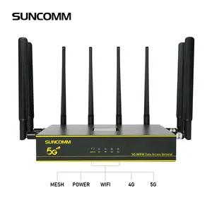 ארה"ב מכירה לוהטת 5g מודם wifi 6 נתב עם כרטיס ה-sim חריץ חיצוני אנטנה Suncomm O2 רשת בית העסק Routeur 5g נתב
