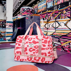 Sac de voyage léger en nylon pour le sport, séparation humide/sec, idéal pour le fitness et l'entraînement nomade - Product Image 3