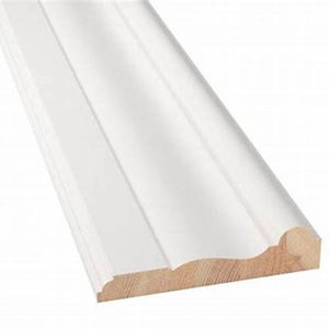 Marco de Puerta de Madera Imprimada en Blanco, Molduras Decorativas Cuadradas y Semicirculares de Madera para Dormitorio - Product Image 2