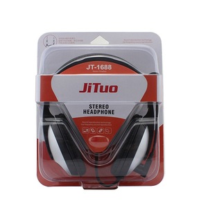 Auriculares supraaurales con micrófono y conector de 3.5 mm para uso en computadoras de escritorio, portátiles y teléfonos móviles - Product Image 2