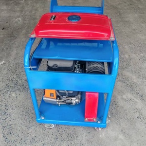 آلة تنظيف بجرار 180 بار تعمل بالبنزين وضغط عالي 27Hp لتصريف المجاري لمضخة محرك الغسيل - Product Image 3