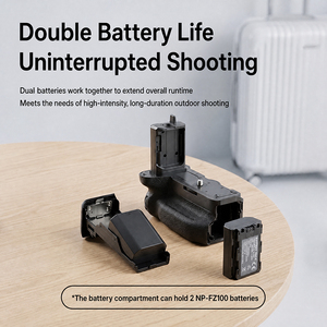 Poignée de batterie de remplacement VG-C4EMRC compatible Sony VG-C4EM pour A7M4 A7R4 <span class=keywords><strong>A7R5</strong></span> A7S3 A9II <span class=keywords><strong>A1</strong></span> - Product Image 6