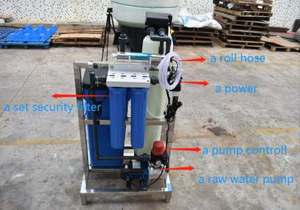 <span class=keywords><strong>Adoucisseur</strong></span> d'eau à résine échangeuse d'ions 1000L/h pour éliminer la dureté de l'eau - Product Image 4