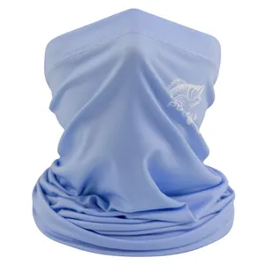 Многофункциональный эластичный удобный шейный шарф SPF 50 + головной убор для взрослых 90% полиэстер индивидуальный цвет шейный шарф поставщик