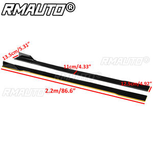 Extensions de jupes latérales universelles de 2m/2.2m pour BMW, Audi, Benz, Toyota, Nissan, Mazda, Ford, Mustang - Product Image 4