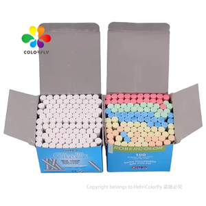 100 <span class=keywords><strong>Craies</strong></span> <span class=keywords><strong>de</strong></span> Haute Qualité Sans Poussière pour École, Étudiants, Enseignants, Bureau – <span class=keywords><strong>Craies</strong></span> Colorées et Blanches – Vente Chaude - Product Image 6