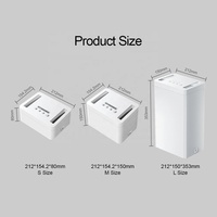 Boîte de sécurité pour smartphone multi-tailles S M L Série 212 avec contrôle par minuterie, casier de sécurité pour téléphone pour salle de réunion, rangement de téléphones, vente en gros