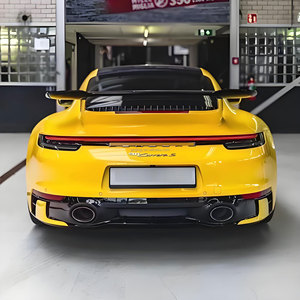 Para Porsche 911 992 <span class=keywords><strong>Carrera</strong></span> barras delanteras y traseras GT3 Kit de carrocería SD Surround Bumper Upgrade piezas automotrices - Product Image 3