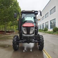 Tractor Agrícola Multifuncional con Arado Rotatorio, Cargador y Diversos Implementos Agrícolas