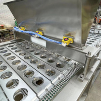 Machine de remplissage et de scellage de capsules de café LG-GF302Nespresso Machine de remplissage automatique de capsules de poudre Machine de fabrication de capsules de café