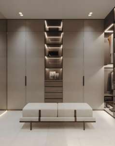 ตู้เสื้อผ้าสไตล์ยุโรปดีไซน์ทันสมัยสินค้าจากโรงงานจีน - Product Image 5