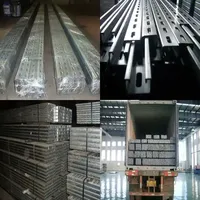 Direktverkauf ab Werk 41*41 verzinkter Stahlprofil mit geschlitztem Kanal - Zink-Aluminium-Magnesium-Einstruktkanal c-Kanal