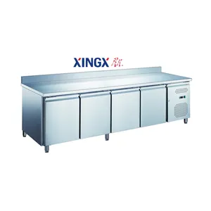 ตู้แช่แข็งในตู้เย็นเคาน์เตอร์4ประตู _ อุปกรณ์ GX-U-GN4100TN-Refrigeration