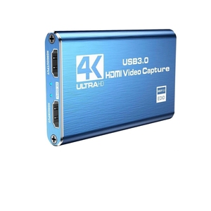 Tarjeta Capturadora <span class=keywords><strong>de</strong></span> Video USB 3.0 4K, Grabadora <span class=keywords><strong>de</strong></span> Video 1080P 60FPS 60Hz para Grabación <span class=keywords><strong>de</strong></span> Juegos y Transmisión en Vivo - Product Image 1