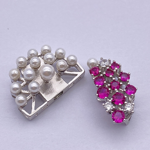 สร้อยคอหลายรูแฟชั่นไข่มุกน้ำจืด925เงินสเตอร์ลิงหรูหราตะขอสตริงตามสั่ง - Product Image 4