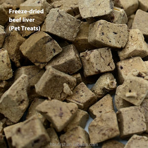 Lojas online Best Seller OEM Beef Liver Freeze Dried Dog Treats Carne Orgânica Safe Dog Food - Product Image 2