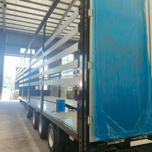 รถกึ่งพ่วงรถบรรทุกเชิงพาณิชย์แบบกลไกสปริงเก็บในตู้เย็นเหล็ก14เมตร - Product Image 6