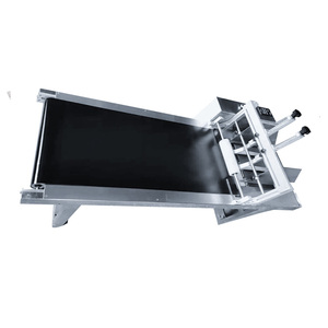 Machine de pagination automatique à grande vitesse à moteur, alimentée par friction, pour le comptage de boîtes en carton/plastique de qualité alimentaire sur convoyeur - Product Image 1