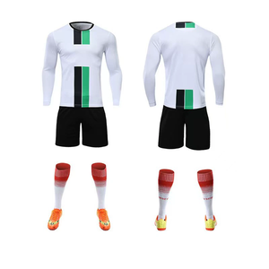 Uniformes de Fútbol Transpirables Personalizados para Hombre, Camisetas de Fútbol Personalizadas para Adultos, Conjunto de Camisetas de Fútbol Clásicas de Malla - Product Image 4
