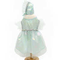 Coloré perle robe costume luxe en gros designer mode femme mignon chien vêtements pour animaux de compagnie été