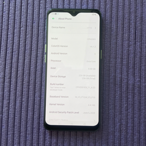 สมาร์ทโฟนแอนดรอยด์สำหรับ F15 <span class=keywords><strong>OPPO</strong></span> <span class=keywords><strong>A91</strong></span>มือถือมือสอง - Product Image 2