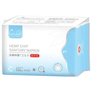 Groothandel Cocolady 245Mm Dag Pad 10 Stk/pak Medisch Niveau Linnen Katoenen Oppervlak Maandverband Vrouwen Menstruatie - Product Image 2