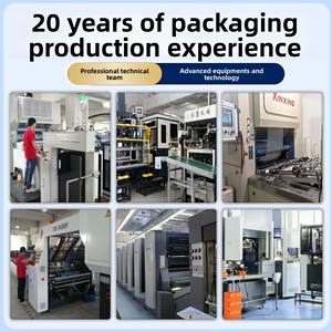 Caja de cartón blanca con impresión a color personalizada, caja de cartón corrugado tipo avión, caja de regalo con tapa abatible para cosméticos, lote pequeño. - Product Image 2