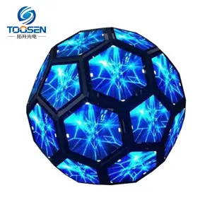 P1.5 P1.8 P2 P2.5 P3 P4 Indoor outdoor advertising round led ball module spherical flexible led screen price sphere led display