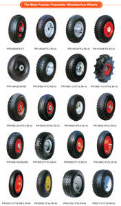 Brouette de roue de revêtement de puissance WB620222, brouette en métal - Product Image 4