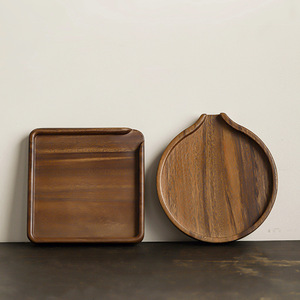 Walnut Wood Pu'er <b>Tea</b> Cake Prying <b>Tray</b> Rectangle Solid Wood <b>Tea</b> Sorting <b>Tray</b> For <b>Tea</b> Ceremony Accessories - Product Image 2