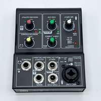 Carte son USB professionnelle 3 canaux N-AUDIO M3USB, interface de mixage