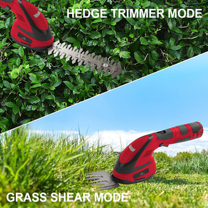 Hot Sale 3.6v Lithium Battery Powered Hand-held Rechargeable 2 in 1 Cordless Grass Shear Cutter and Hedge <strong>Trimmer</strong> - Product Image 6