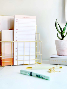 <strong>Time</strong> Block Daily Planner Pad Planner 2026 Customizable Day View Desktop Planner - Product Image 6