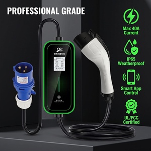 Cargador Portátil de CA para Vehículos Eléctricos de 3.5KW con Corriente Ajustable, Protección contra Fugas, Enchufe Tipo A, Informe FCC - Product Image 6