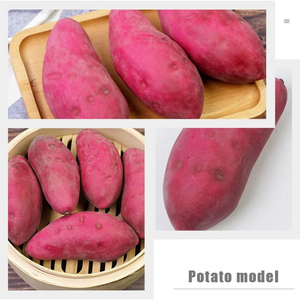 Légumes Artificiels Réalistes en Mousse, Patates Douces et Faux Ignames Décoratifs pour la Maison, la Cuisine et les Fêtes d'Halloween - Product Image 5