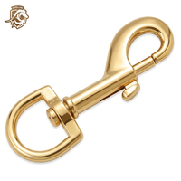 HORSE LOVE 19*83mm 102174 Mousqueton pivotant en zinc, style simple, couleur et design personnalisés