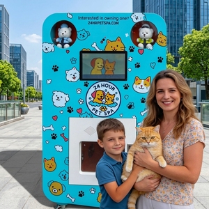 Máquina Automática de Limpieza <span class=keywords><strong>para</strong></span> Mascotas al Aire Libre, Estación de Lavado de <span class=keywords><strong>Perros</strong></span> de Autoservicio <span class=keywords><strong>para</strong></span> <span class=keywords><strong>Perros</strong></span> Grandes con Capacidad de Calefacción - Product Image 1