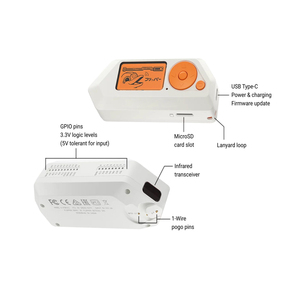 GGDX 100% ของแท้ใหม่เอี่ยม Flipper <span class=keywords><strong>zero</strong></span> อุปกรณ์โปรแกรม RFID รูปทรงปลาโลมาอิเล็กทรอนิกส์ สำหรับนักสะสม ชุดเครื่องมืออเนกประสงค์ - Product Image 3