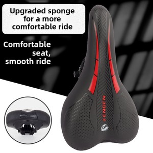 <span class=keywords><strong>Selle</strong></span> de vélo universelle <span class=keywords><strong>pour</strong></span> <span class=keywords><strong>VTT</strong></span> et vélo de route, haute élasticité, douce, épaisse, résistante à l'usure, imperméable - Product Image 3